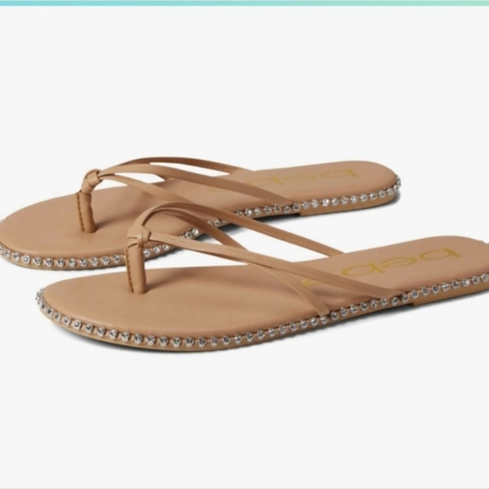 BRANDβNEW BEBE CHORA WOMEN'S FLIP-FLOP SANDALβG1
